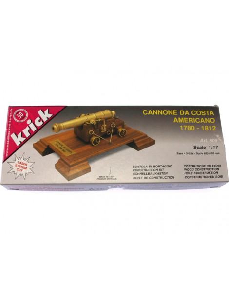 Mantua Model American cannon 1:17 kit