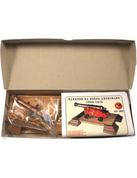 Mantua Model American cannon 1:17 kit