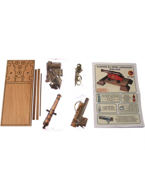 Mantua Model American cannon 1:17 kit