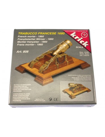 Mantua Model French mortar and pestle 1:17 kit