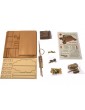 Mantua Model French mortar and pestle 1:17 kit