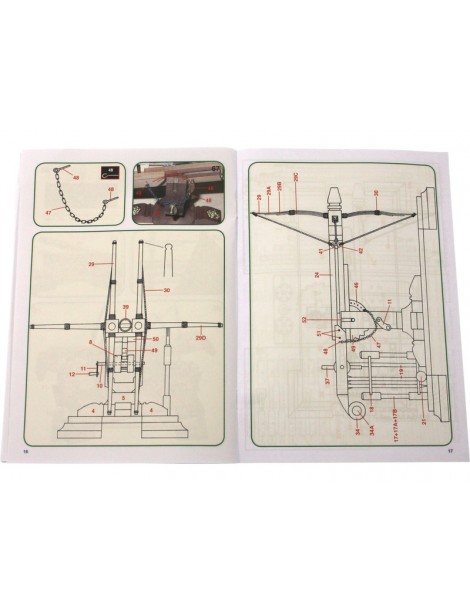 Mantua Model Crossbow Scorpion 1:17 kit