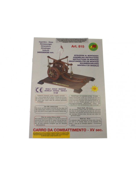 Mantua Model Roman combat car 1:12 kit