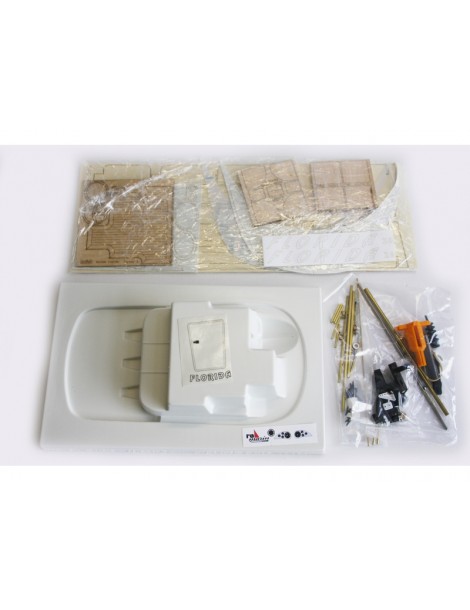 Florida motor boat kit 1:10