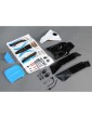 Losi Body Set, Blue, Painted: Lasernut U4