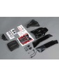 Losi Body Set, Red, Painted: Lasernut U4