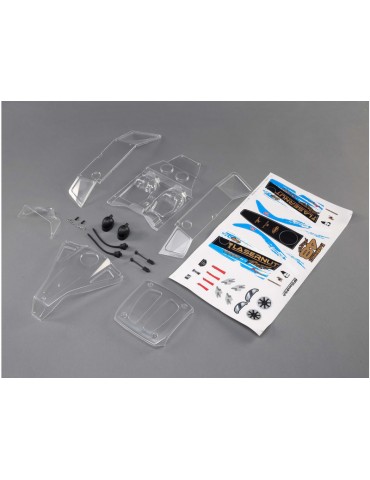 Losi Body Set, Clear: Lasernut U4