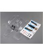 Losi Body Set, Clear: Lasernut U4