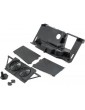 Losi Rear Bulkhead, Fan Panel, Mudguards: Baja Rey