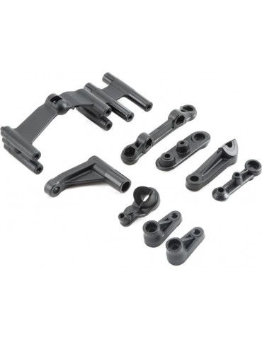 Losi Servo Mount, Steering Servo Set Plastic: Rock Rey/Baja Rey