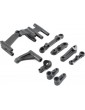Losi Servo Mount, Steering Servo Set Plastic: Rock Rey/Baja Rey