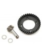 Losi Rear Ring and Pinion Gear Set: Lasernut U4, Tenacity