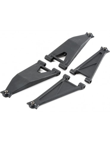 Losi Front Suspension Arm Set Upper and Lower: Baja Rey