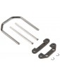 Losi Front Hinge Pins and Brace Set: Baja Rey