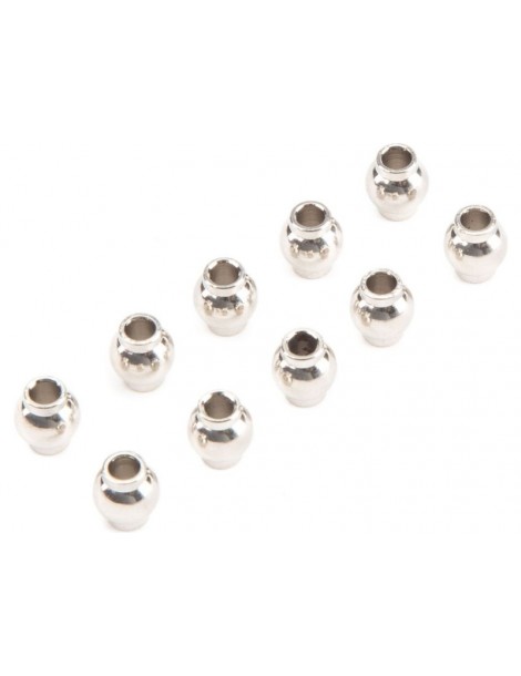 Losi 7mm Steel Pivot Ball Double Boss (10): Baja Rey