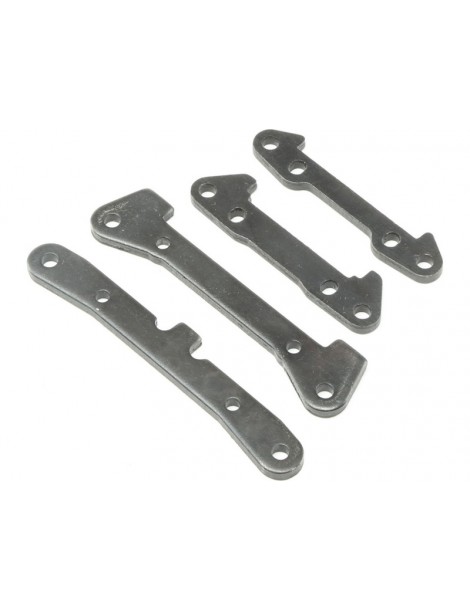 Losi Pivot Pin Mount Set, Steel (4): Lasernut U4, Tenacity