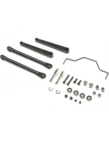 Losi Rear Sway Bar Set: Lasernut U4