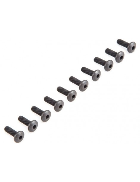 Losi Button Head Screws M4x12mm (10)