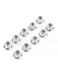 Losi Lock Nut Flanged M5x0.8 Serrated (10)