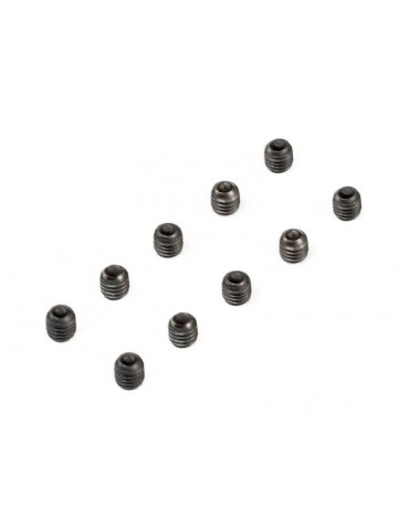 Losi Set Screws M3x4mm Cup Point(10)