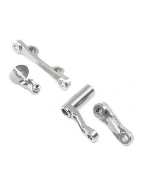 Losi Aluminum Bellcrank Servo Saver Set: Rock Rey/Baja Rey