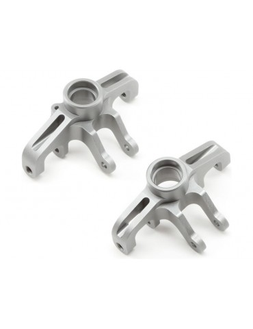 Losi Aluminum Front Spindle Set: Baja Rey