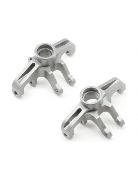 Losi Aluminum Front Spindle Set: Baja Rey