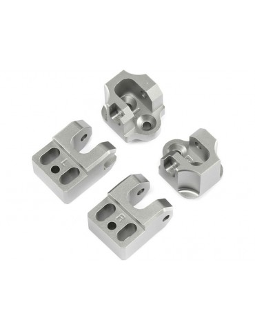 Losi Aluminum Upper/Lower Bulkhead Track Rod Mount Set: Rock Rey/Baja Rey
