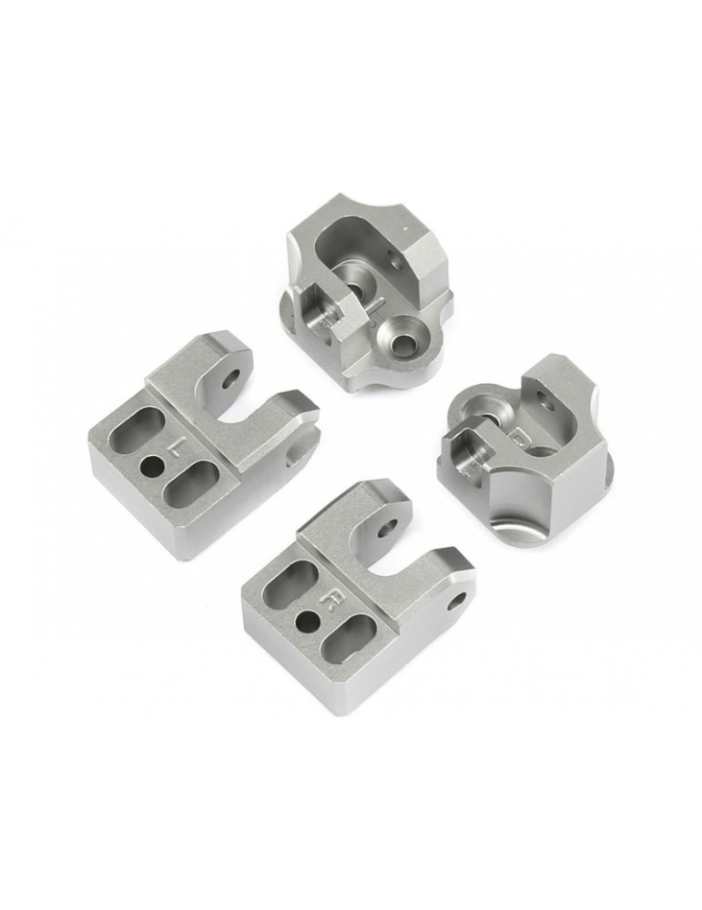 Losi Aluminum Upper/Lower Bulkhead Track Rod Mount Set: Rock Rey/Baja Rey