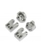 Losi Aluminum Upper/Lower Bulkhead Track Rod Mount Set: Rock Rey/Baja Rey