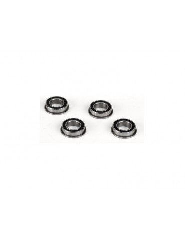 Losi 8x14x4mm Flanged Rubber Seal Ball Bearing (4)