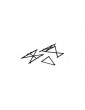Losi Center & Front Top Cage Support Set: 5IVE-T