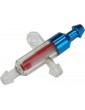 Fuel filter transparent 3-way