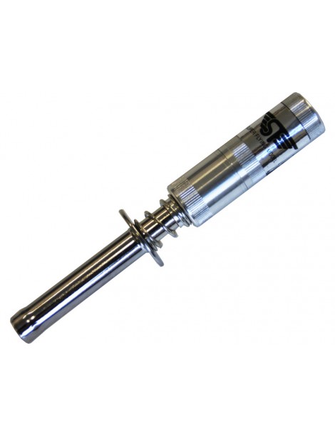 Glow plug locking socket for AA alkaline battery