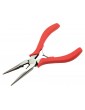 Needle length tongs with spring