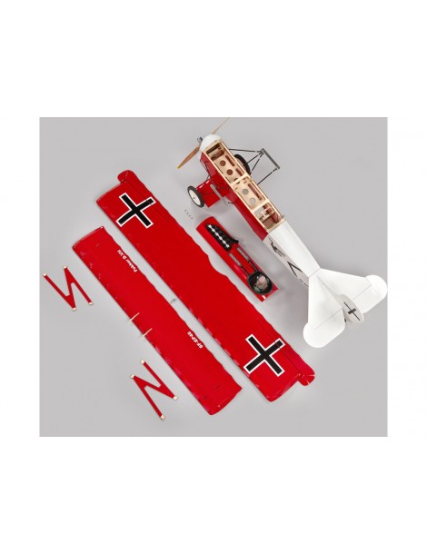 Fokker D.VII 1.2m ARF red