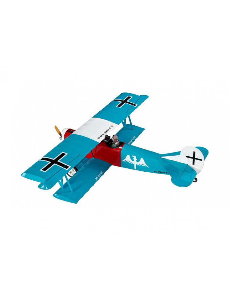 Fokker D.VII 1.2m ARF turquoise