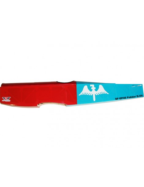 Fokker D.VII 1.2m ARF turquoise