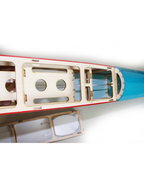 Fokker D.VII 1.2m ARF turquoise
