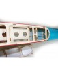 Fokker D.VII 1.2m ARF turquoise