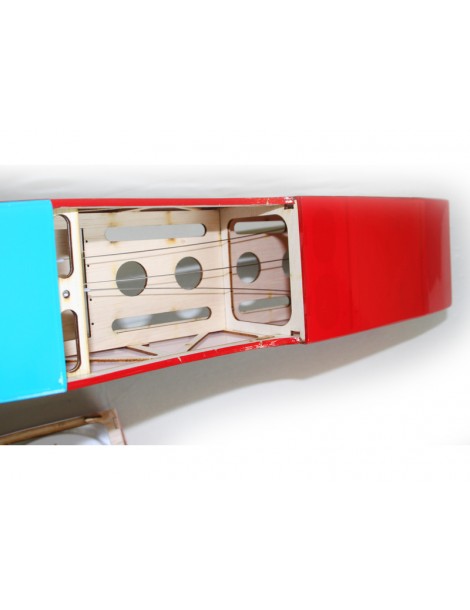 Fokker D.VII 1.2m ARF turquoise