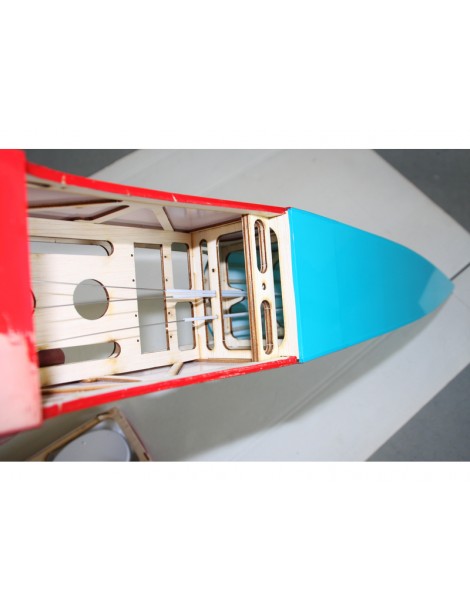 Fokker D.VII 1.2m ARF turquoise