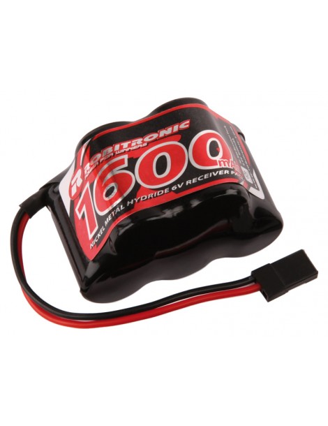 NiMH imtuvo baterija 6.0V 1600mAh Cube RX Robitronic – CyborgShop