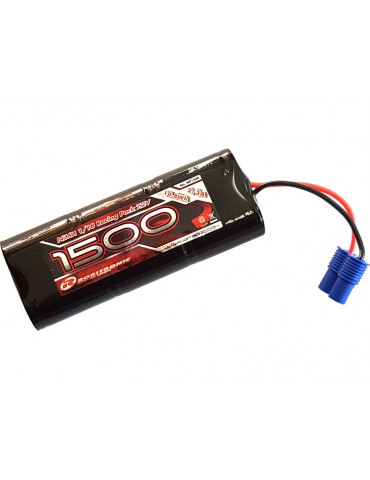 Robitronic NiMH Battery 7.2V 1500mAh 2/3A EC3