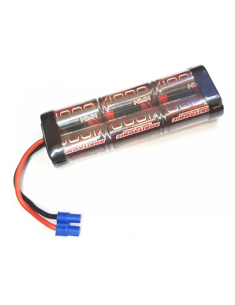 Robitronic NiMH Battery 7.2V 4000mAh EC3