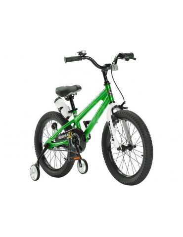 RoyalBaby - Children's bike 18" Free Style green