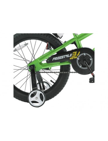 RoyalBaby - Children's bike 18" Free Style green
