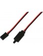 Futaba Ext.Lead w/Clip (Std) 500mm