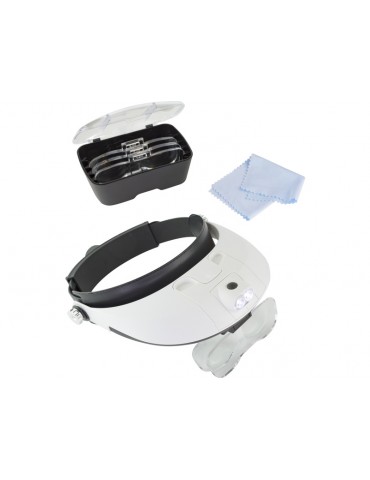 Lightcraft Pro LED Headband Magnifier Kit