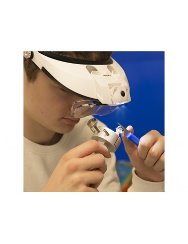 Lightcraft Pro LED Headband Magnifier Kit
